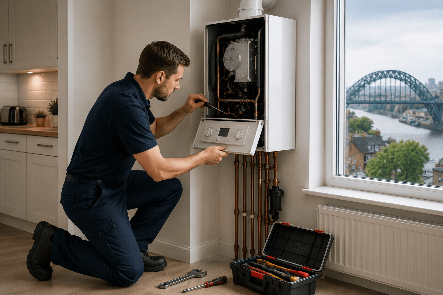 Boiler Servicing: a complete guide for Newcastle upon Tyne homeowners